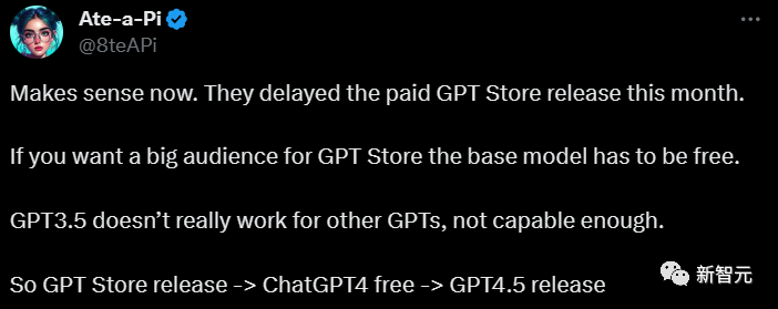 GPT-4.5泄漏曝出，Altman辟谣！价格疑翻6倍，谷歌或急眼提前发Gemini API