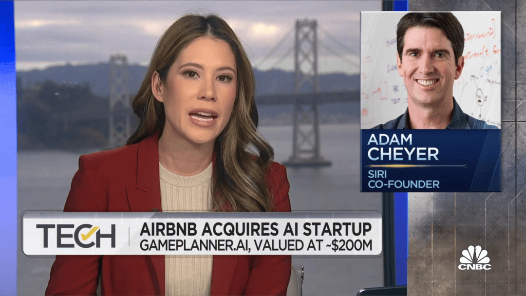 Airbnb斥资2亿，收购了家只有12个人的AI初创