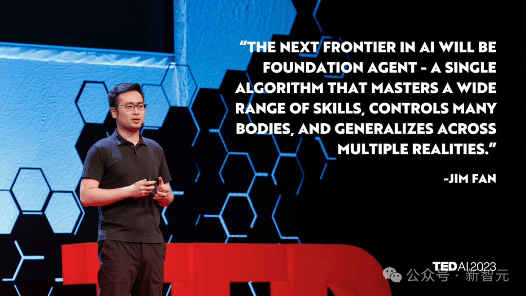 英伟达Jim Fan最新TED演讲上线：AI下一个前沿是「基础智能体」！